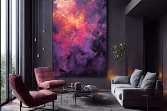 design breathtaking abstract art for your home and office