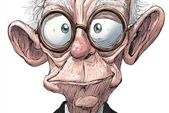 make a political cartoon art