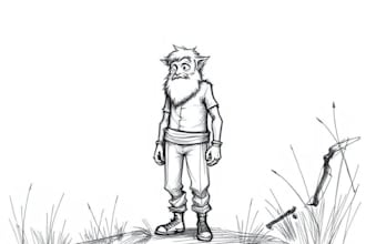 sketch any person, character or animal