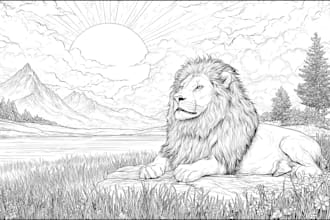draw coloring book pages for children and adults