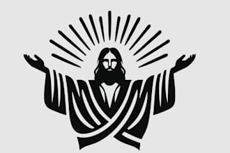 design super god logo with satisfaction guaranteed