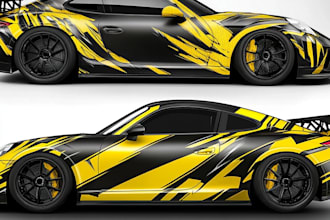 design a vehicle wrap, car wrap, food truck wrap