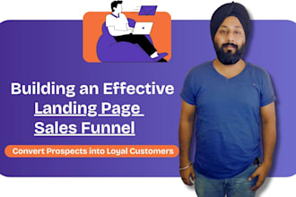 build high converting clickfunnels, kajabi, kartra landing page