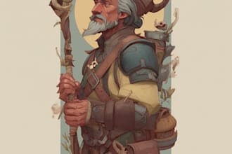 draw realistic fantasy character art that you want
