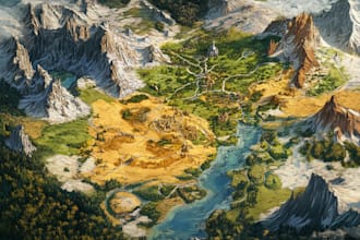 create high quality fantasy maps