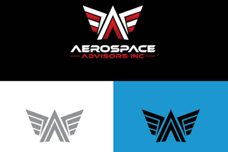 design a branding aerospace logo