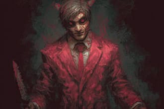fantasy horror and fantasy horror character