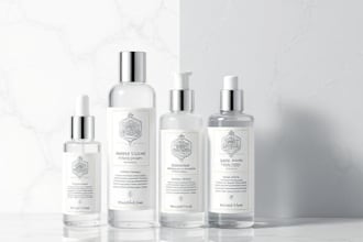 design cosmetic labels and luxury packaging