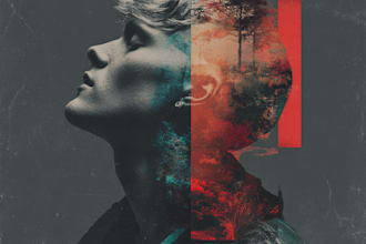 design stunning album single cover art design