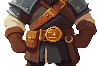 draw 2d game character illustration