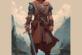 dnd character art and dnd character art