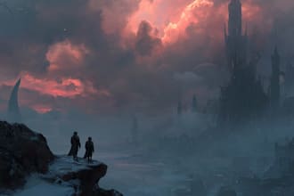 illustrate detailed concept art for your story