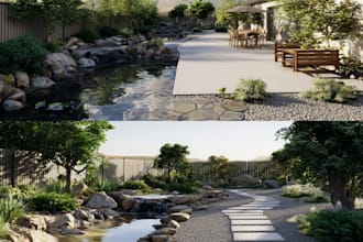 create environment concept art for cartoons and games
