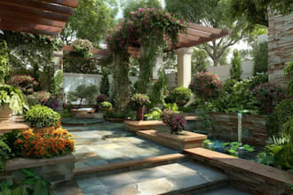 paint landscape environment, concept art, bookcover