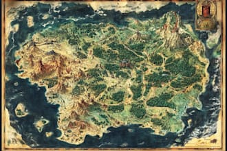 do fantasy map design map maker vector map