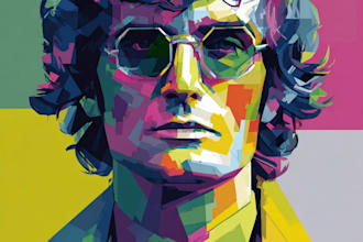 make awesome wpap pop art portrait