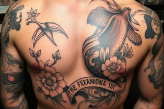 draw custom american traditional tattoo design