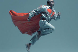 turn yourself into a superhero character