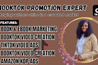 viral booktok video marketing tik tok amazon kdp ads promotion ebook marketing