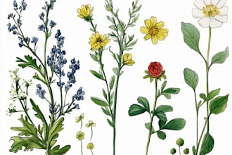 do botanical illustration for you