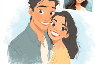 draw faceless couple illustration couples portrait