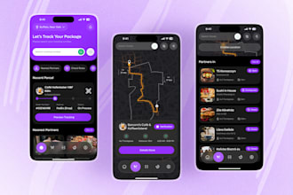 develop foodomaa delivery app with notifications and alerts for ios and android
