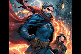 create comic book art