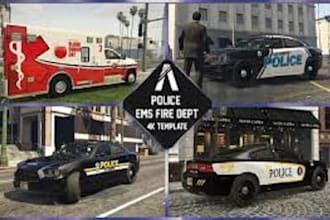 design custom livery of police , ems , cars of fivem
