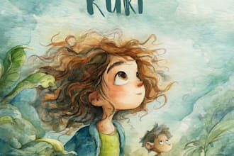 create magical watercolor children books and amazon kdp