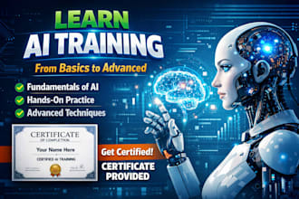 teach ai training from basics to advance with certificate
