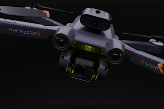 craft 3d drone design,quadcopter,hybrid vtol,flying wing,aerospace vehicle,rover