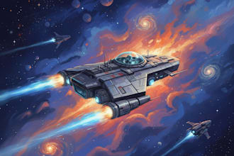 make a sci fi spaceship