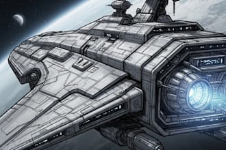 create vehicle concept art for you
