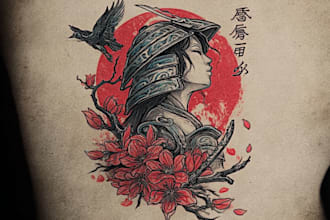create a japanese tattoo designs unique traditional style