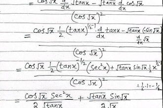 be your math tutor with step by step explanation