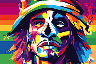 make awesome wpap pop art portrait