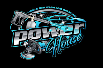 create a modern racing car, bike, or motorsport logo