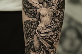 make a  custom tattoo any tattoo design, tattoo artist