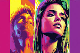 make awesome wpap pop art portrait