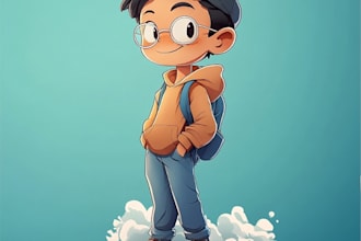 create any cartoon character
