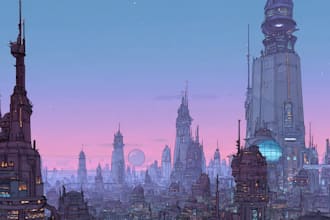 design breathtaking sci fi cities and futuristic