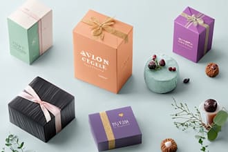 design artistic pouch and packaging