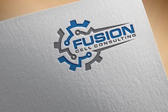 make modern logo design for tech, government consulting brands