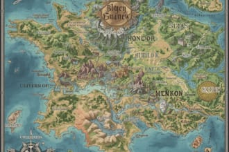 create your fantasy city map