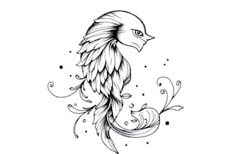 create a unique fine line tattoo design for you