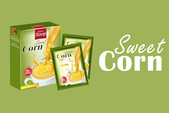 design creative label and packaging designs for you