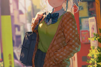 draw your character in anime style