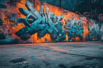 create custom graffiti art designs murals and wall arts