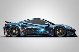 make a professional van wrap desig wrap, car wrap design