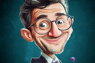 design unique caricature cartoon